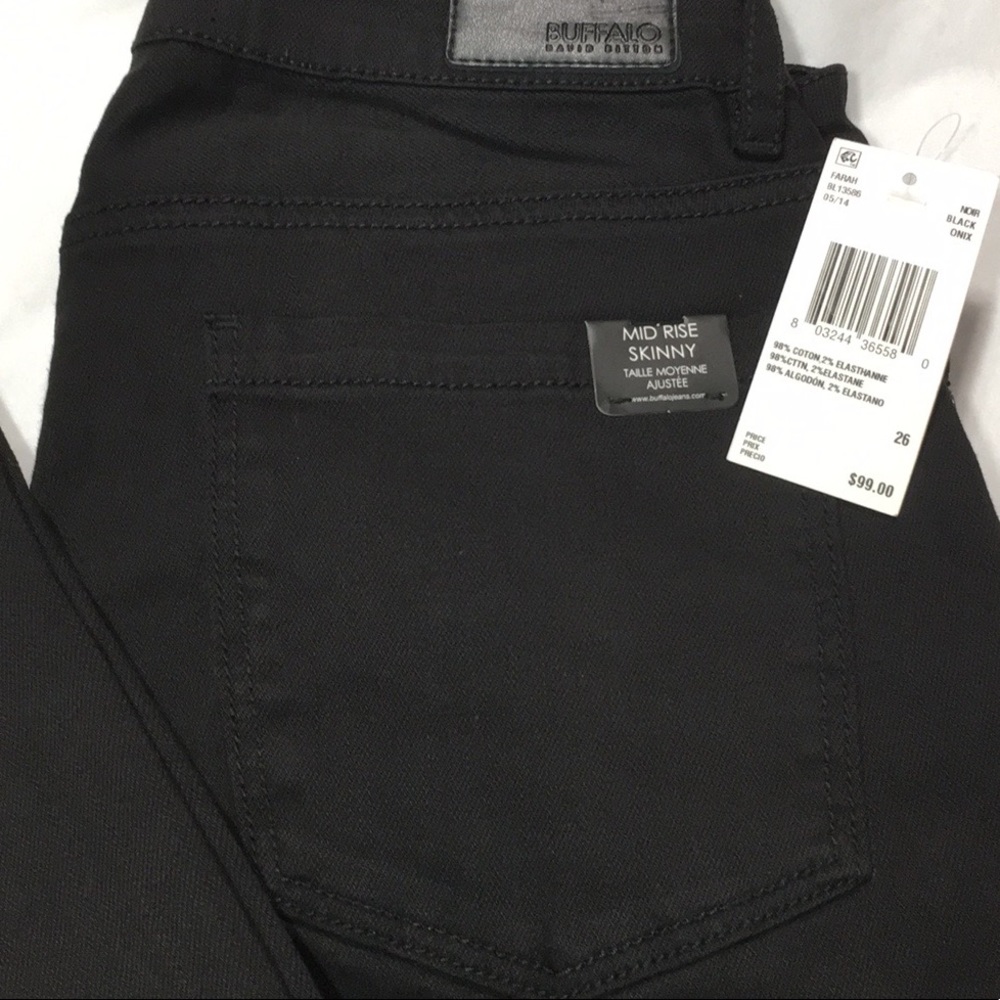 Buffalo David Bitton Black Denim Farah Jeans🎉🎉 - Picture 6 of 10